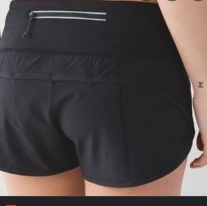 Lululemon speed short size 4